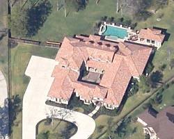 Image of Simone Biles' home in Spring, Texas