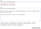 Exemple reponse mail client