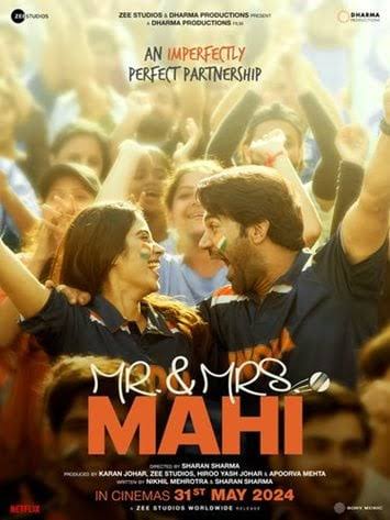 Mr. & Mrs. Mahi 2024 Hindi 1080p , 720p , 480p PreDVDRip