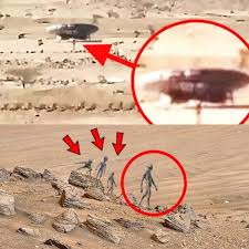 Aliens appear in desert footage