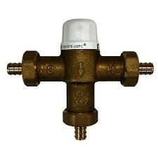 Thermostatic Mixing Valve 1/2 in PEX F1807 Connection ...