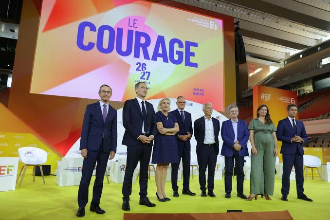 No clear winner as seven French presidential contenders spar in first debate; Le Pen seeks to woo business leaders with pledges to fix public finances