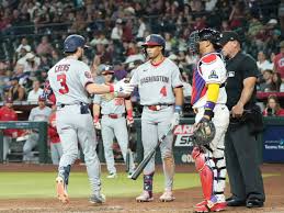 Nats offensive show bludgeons Diamondbacks