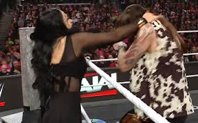 Stephanie Vaquer Slaps Dominik Mysterio Over Vulgar Spanish Insult From Liv Morgan