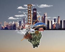 Image of someone fanning themselves in Chicago