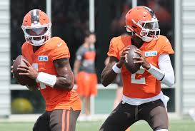 Has Deshaun Watson moved ahead? He got all the 1st team reps Saturday on what was supposed to be Shedeur Sand