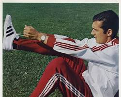 Image of Franz Beckenbauer for Adidas