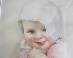 Annie Benson Muller Sweetheart Framed Print Vintage Children Baby Nursery Room Decor 17&quot; by 13. Annie Benson Muller Sweetheart Framed Print Vintage Children ... - il_340x270.509832633_bxlp