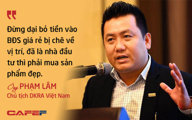 Bí kịp làm giàu từ đầu tư bất động sản của Chủ tịch DKRA Việt Nam
