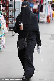Image result for images of a woman wearing burka