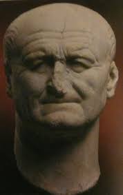 Un jour, une oeuvre (423) : Portrait de Vespasien. Vespasien 70 ap JC marbre 30 cm de haut Copenhague. Vespasien, 70, marbre, 30 cm de haut, Copenhague - Vespasien-70-ap-JC-marbre-30-cm-de-haut-Copenhague