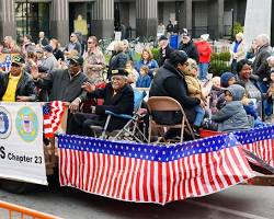 Image of Veterans Day parade