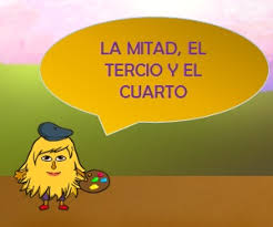 Image result for mitad tercio y cuarto