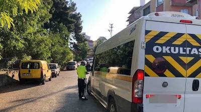 Sinop'ta 3 servis aracına ceza İhlas Haber Ajansı