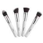 10Pcs White Foundation Makeup Tools Cosmetic Brushes Set Kit