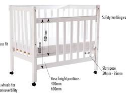 Crib slat spacing