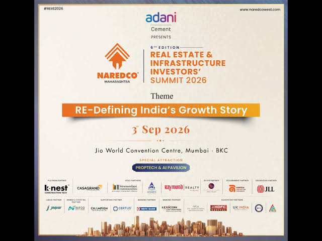 NAREDCO Maharashtra to host Real Estate &amp; Infrastructure Investors' Summit 2026 in Mumbai on Sept 3; theme 'Re-Defining India's Growth Story'