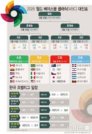 wbc 한일전 아이콘