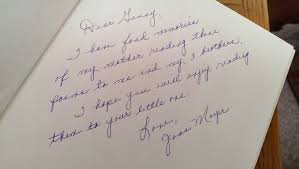 Inscriptions in books = love on a page | Random Acts of Momness via Relatably.com