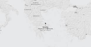 Map: 5.2-Magnitude Earthquake Shakes Greece