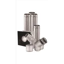 DuraVent 4 in. D X 84 in. L Aluminum/Galvanized Steel Vent ...