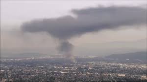 Firefighters battle blaze at South El Monte business