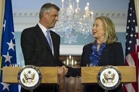 Clinton und Thaci