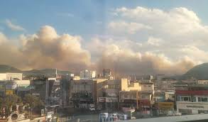 의성 산불 현장