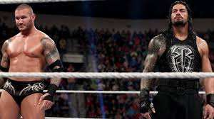 نتيجة بحث الصور عن ‪randy orton and roman reigns 2015‬‏