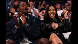 Stefon Diggs and Cardi B together, showing their connection