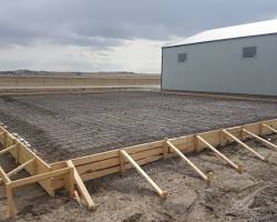 Concrete Foundation Site Preparation