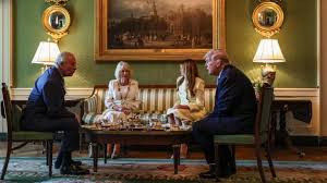 King Charles and Queen Camilla meet Trump at White House
