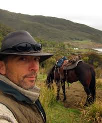 COAST TO COAST: Horseman Pete Langford is nearing Rotorua on a ride that started in Bluff and will end at Cape Reinga in late June. - 8702301