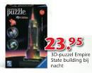 Ravensburger 3d puzzel empire state building nacht 