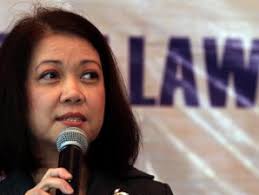 Sereno uses Jesus words to stress need for regulation on &#39;Team Patay&#39; tarpaulins | Inquirer News - sereno-298x224