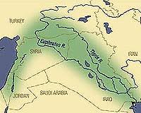 Image result for tigris and euphrates map