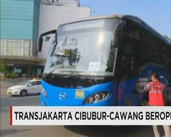 Image of Bus Transjakarta di Cibubur