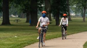 Wildfire haze hits Michigan in a peak tourism season