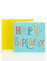 For Him - Birthday - Personalised Cards