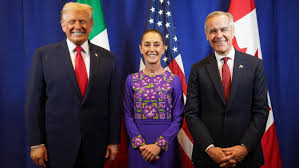 Sheinbaum y Trump sonríen en su primera “pequeña” reunión: la presidenta de México dijo que fue “excelente”