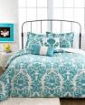 Turquoise bedding