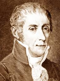Alessandro Volta (Conte Alessandro Giuseppe Antonio Anastasio Volta) nasce a Camnago, vicino Como, il 18 febbraio 1745. Autodidatta, attratto dagli studi ... - Alessandro_Volta