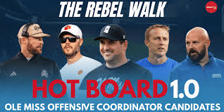 Ole Miss's Search for a New Offensive Coordinator