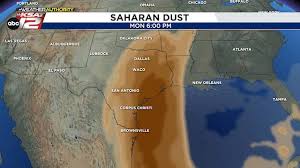 African dust on the way