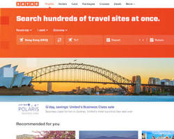 صورة Kayak website