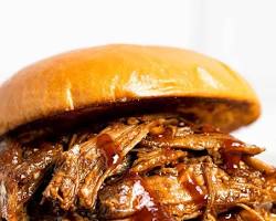 Image of BBQ Pulled Pork Burger