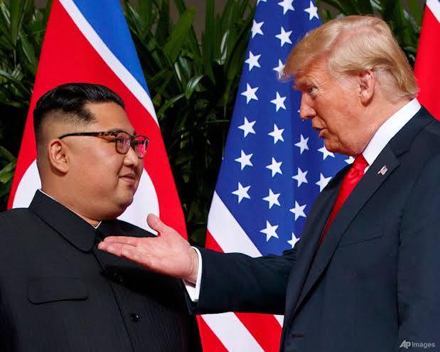 Trump says North Korea's Kim has responded to his overtures; scales back Seoul drills to reduce tensions