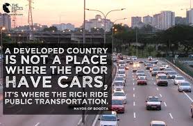 Enrique Peñalosa quote about #JustCities &amp; transportation equity ... via Relatably.com