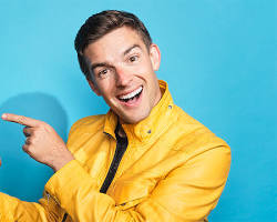 Image of MatPat with a Streamy Award