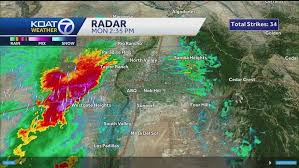 Severe Thunderstorm Warning Issued for Albuquerque